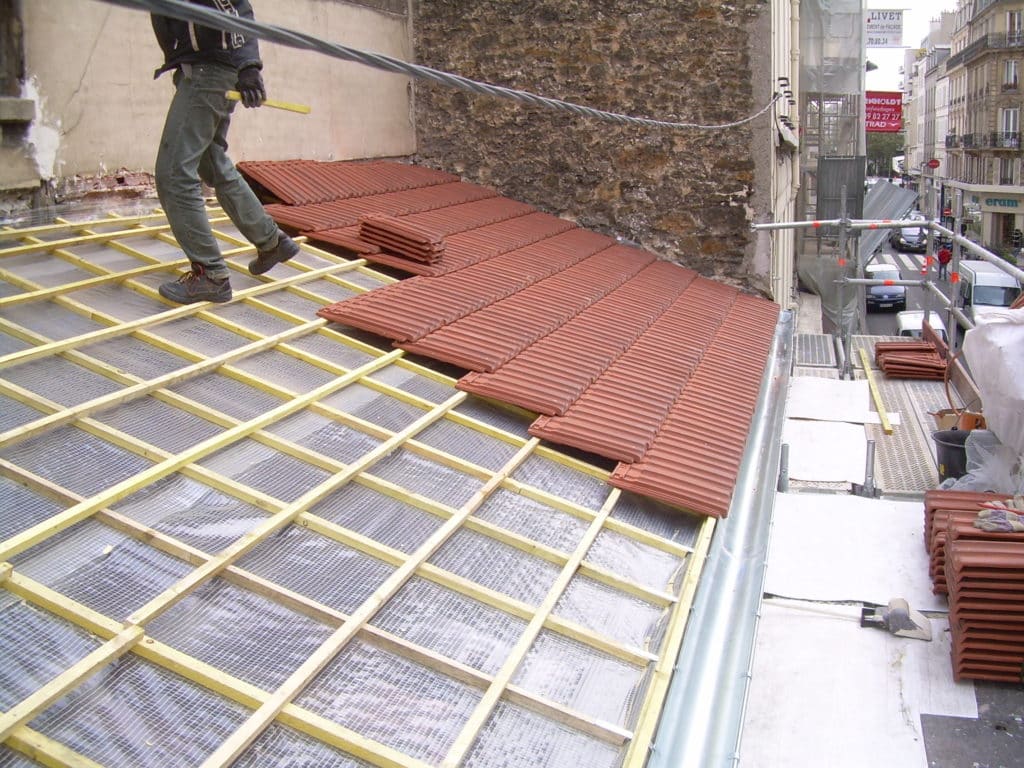 Travaux de couverture traditionnelle